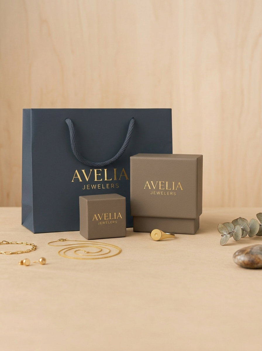 Aveline Northblue Bracelet Set | Gold