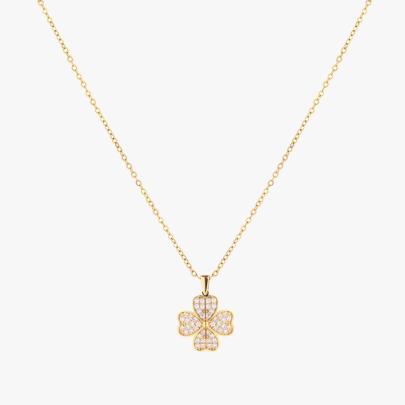 Heart Bloom Necklace | Gold